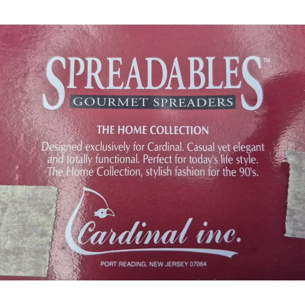 Golden Trees Spreadables Four Gourmet Spreaders Stainless Steel Blades 5